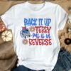 Red Wine Blue 4th Of July Shirt