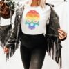 Love Wins Rainbow Heart Pride Shirt