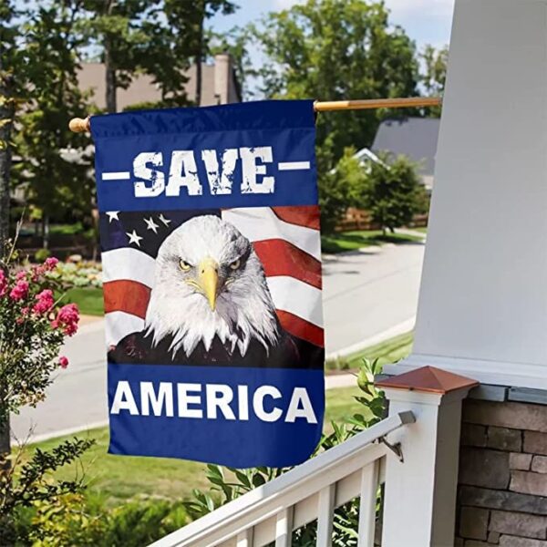 Save American Garden Flag