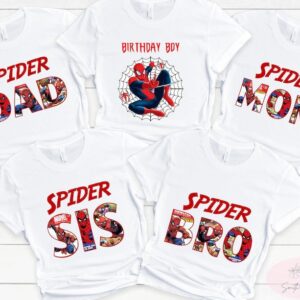 Spiderman Birthday Shirt