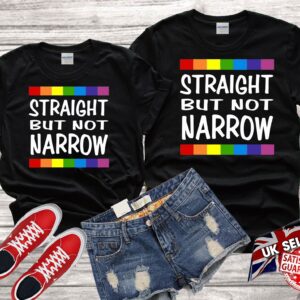 Straight But Not Narrow Rainbow Shirt