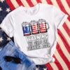 Bass Fishing Fish American Flag Shirt