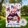 Freedom Eagle 4th Of July Garden Flag