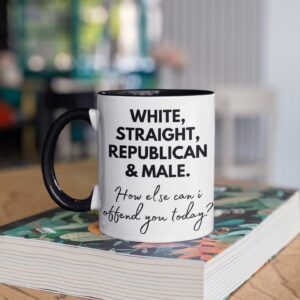 White Straight Republican Male Coffee Mug