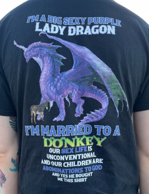 Yes I’m A Big Sexy Purple Lady Dragon Shirt