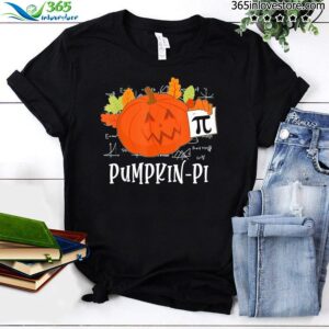 Pumpkin Pi Halloween Shirt Funny