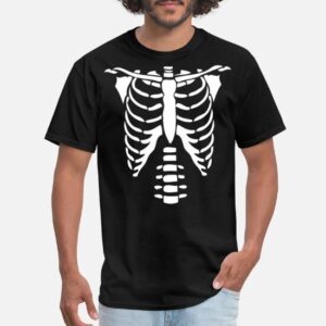 Skeleton Torso Halloween Shirt