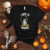 Vaccinated Witch Halloween Shirt Pumpkin