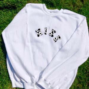 Nike Cow Print Crewneck