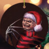 Santa Chucky Christmas Ornament