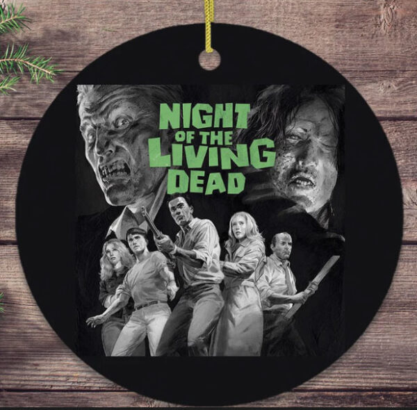 Night Of The Living Dead Horror Movie Ornament