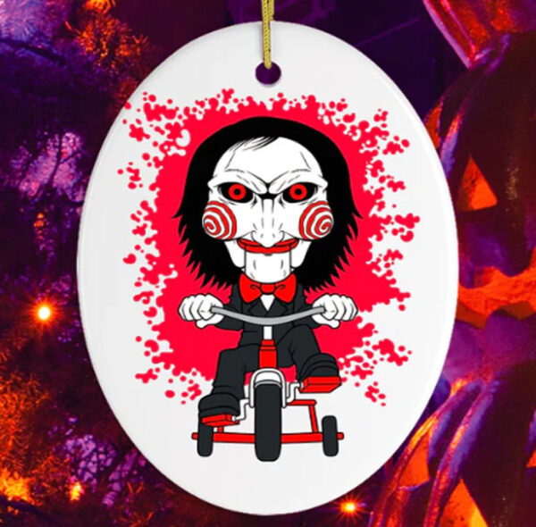 Saw Horror Ornament