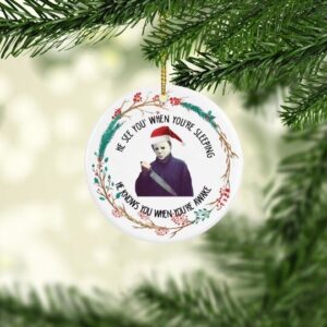 Michael Myers Christmas Horror Movies Ornament