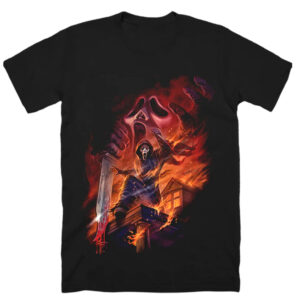 Fire In The Night Ghostface Shirt