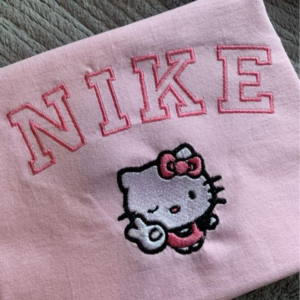 Nike X Hello Kitty Embroidered Sweatshirt Hoodie