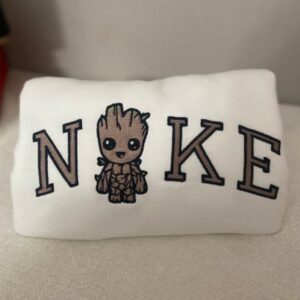 Nike X Baby Groot Star War Embroidered Sweatshirt Hoodie