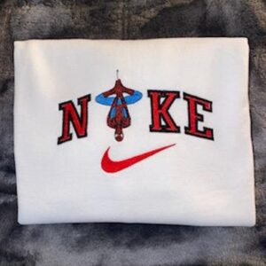 Nike Spiderman Embroidered Sweatshirt Hoodie