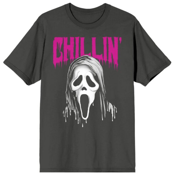 Drip Shirt Ghostface Chillin Men’s Charcoal