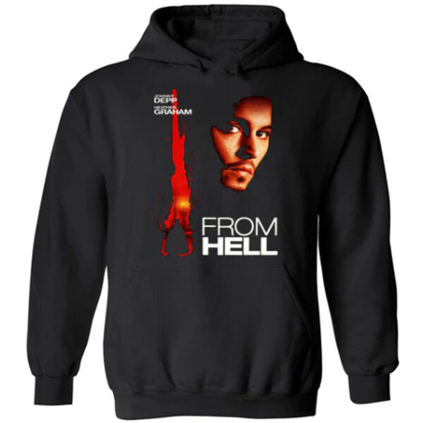 Horror Movie Hoodie From Hell Jack The Ripper