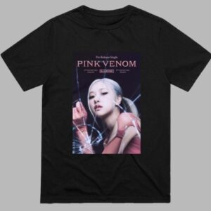 Blackpink Tour Shirt Pink Venom MV 2022