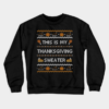 Ugly Thanksgiving Sweater Here For The Turkey And Beer