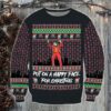 Ugly Christmas Sweater Merry Dickmas