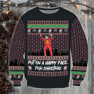 Ugly Christmas Sweater Joker Movie