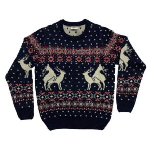 Ugly Christmas Sweater Reindeer Funny