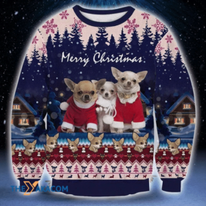 Chihuahua Ugly Christmas Sweater Gift For Dog Lover