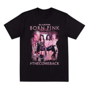 Born Pink World Tour Shirt The Come Back Blackpink