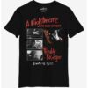 A Nightmare On Elm Street T Shirt Claw Dark