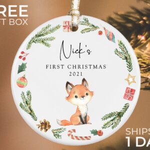 2022 Custom Baby’s First Christmas Ornament