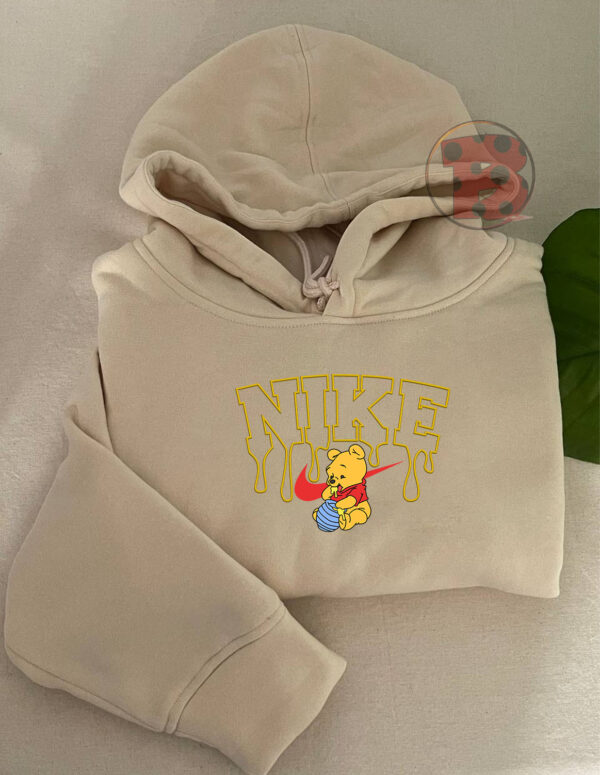 Winnie Pooh Nike Embroidered Sweatshirt Hoodie