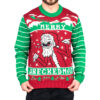 Personalized Ugly Couple Christmas Sweater First As Mr And Mrs