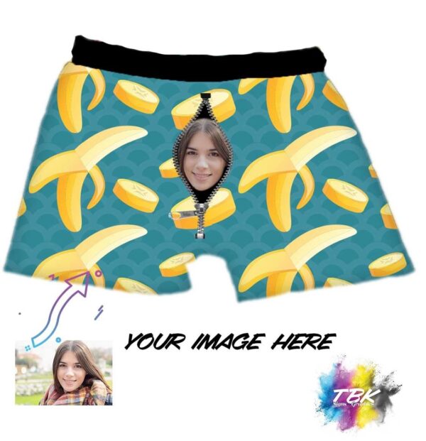 Cute Personalized Photo Boxers