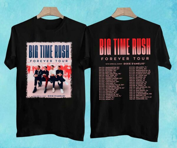 Big Time Rush Forever Tour 2022 Shirt