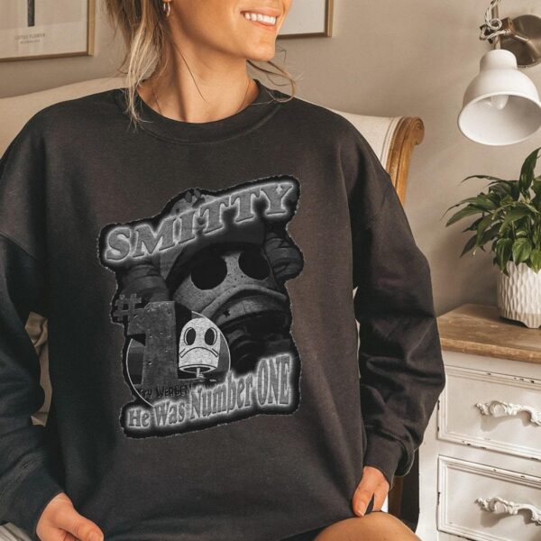 Black Print Smitty Werbenjagermanjensen Sweatshirt