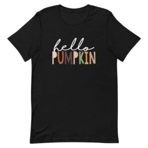 Black Pumpkin Shirt – Hello