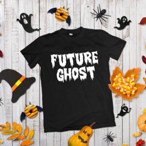 Black White Halloween Shirt Future Ghost