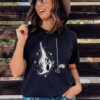 Pumpkin Skeleton Ghost Girls Halloween Shirt