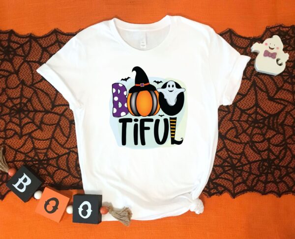 Boo Tiful Shirt Funny Halloween