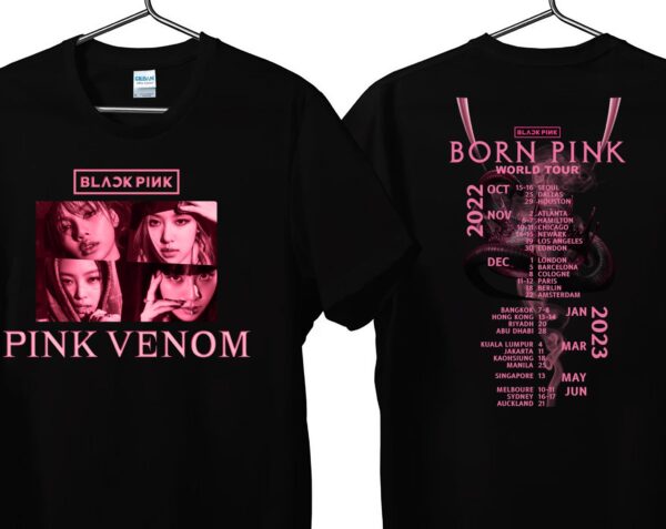 Born Pink World Tour Shirt Venom