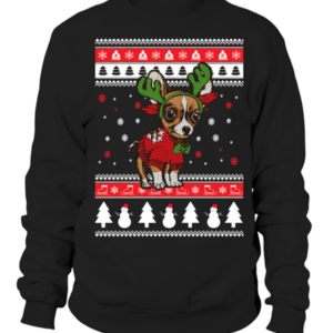 Chihuahua Ugly Christmas Sweater Welcome