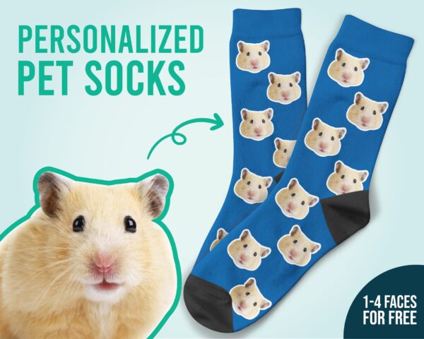 Custom Hamster Face Socks