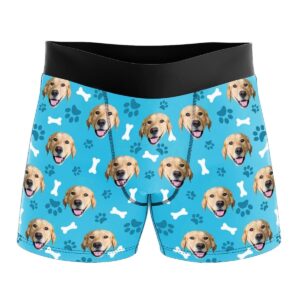 Dogs On Men’s Underwear Personalized Dog Boxers