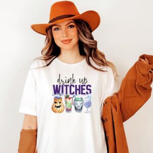 Drink Up Witches Shirt Halloween Party T-Shirt