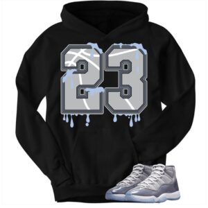 Drip Hoodie Jordan 11 Cool Grey Style