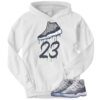 Drip Hoodie Jordan 11 Cool Grey Style