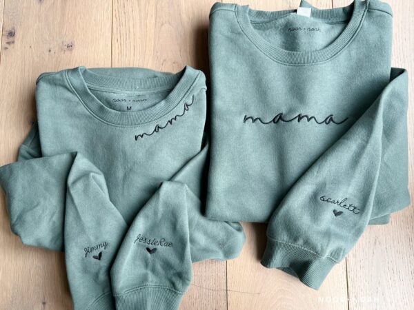 Embroidered Mama Sweatshirt