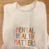 Embroidered Good Energy Club Mental Health Sweatshirt